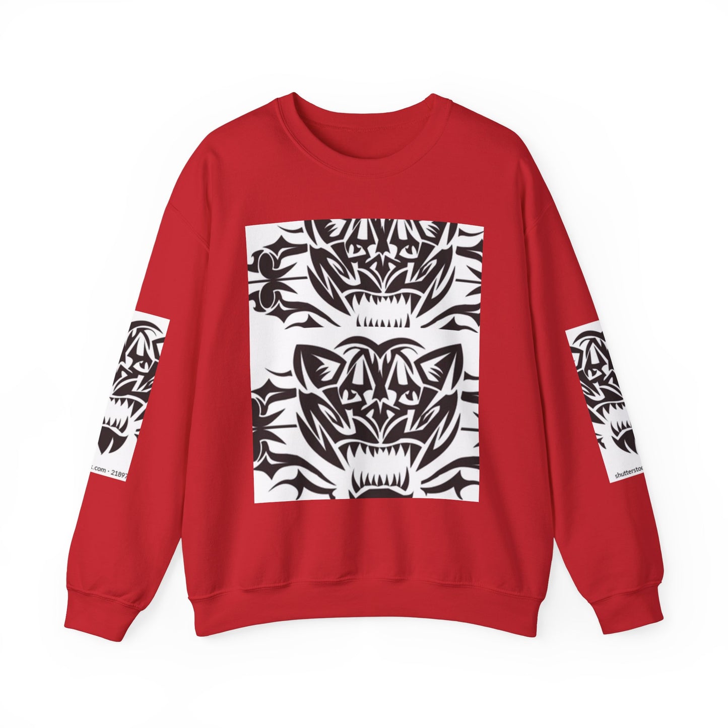 Bold Tiger Graphic Unisex Sweatshirt - Fierce Animal Design