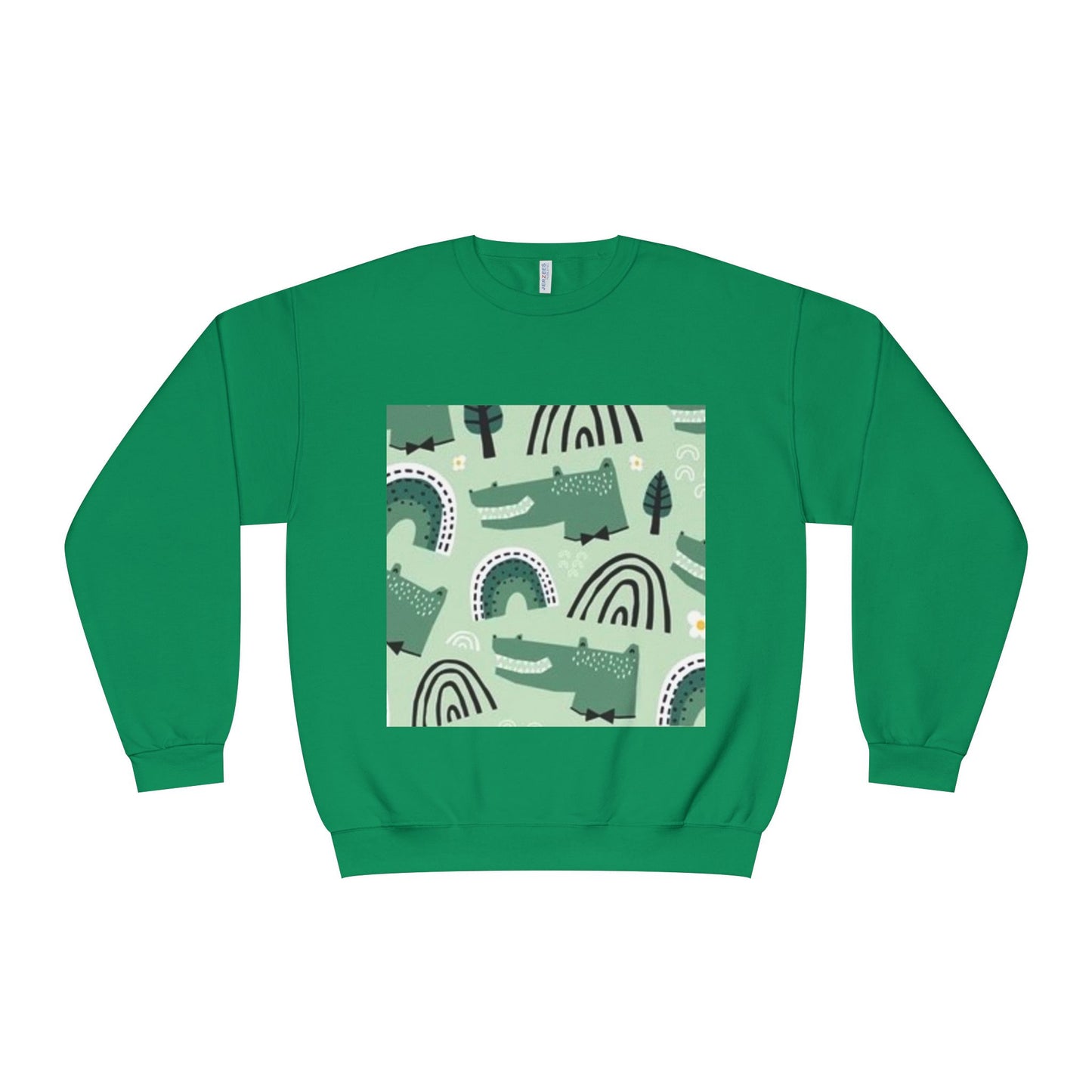 Whimsical Nature Print Unisex Crewneck Sweatshirt - Cozy and Stylish for Life’s Adventures