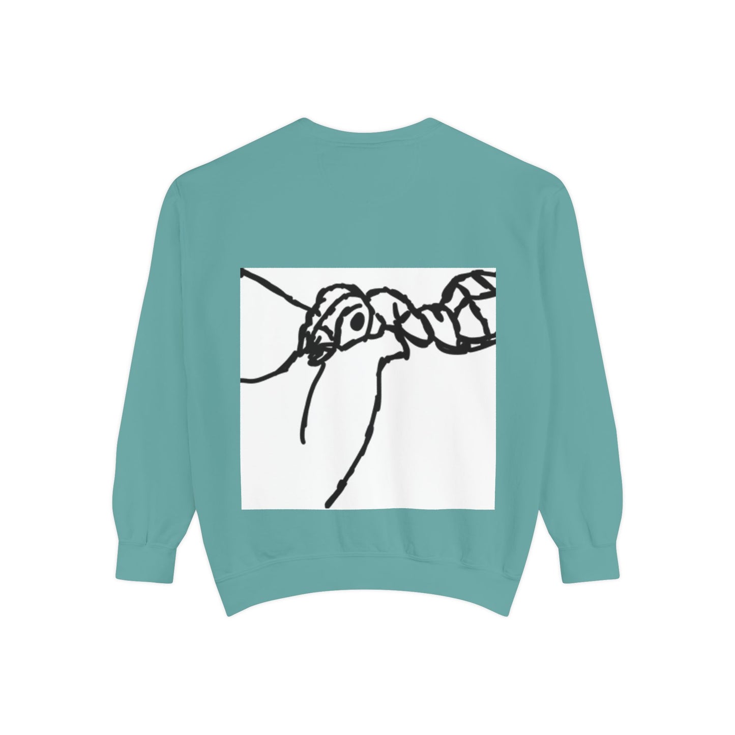 Ant-Inspired Unisex Garment-Dyed Sweatshirt - Unique Nature Lover Gift
