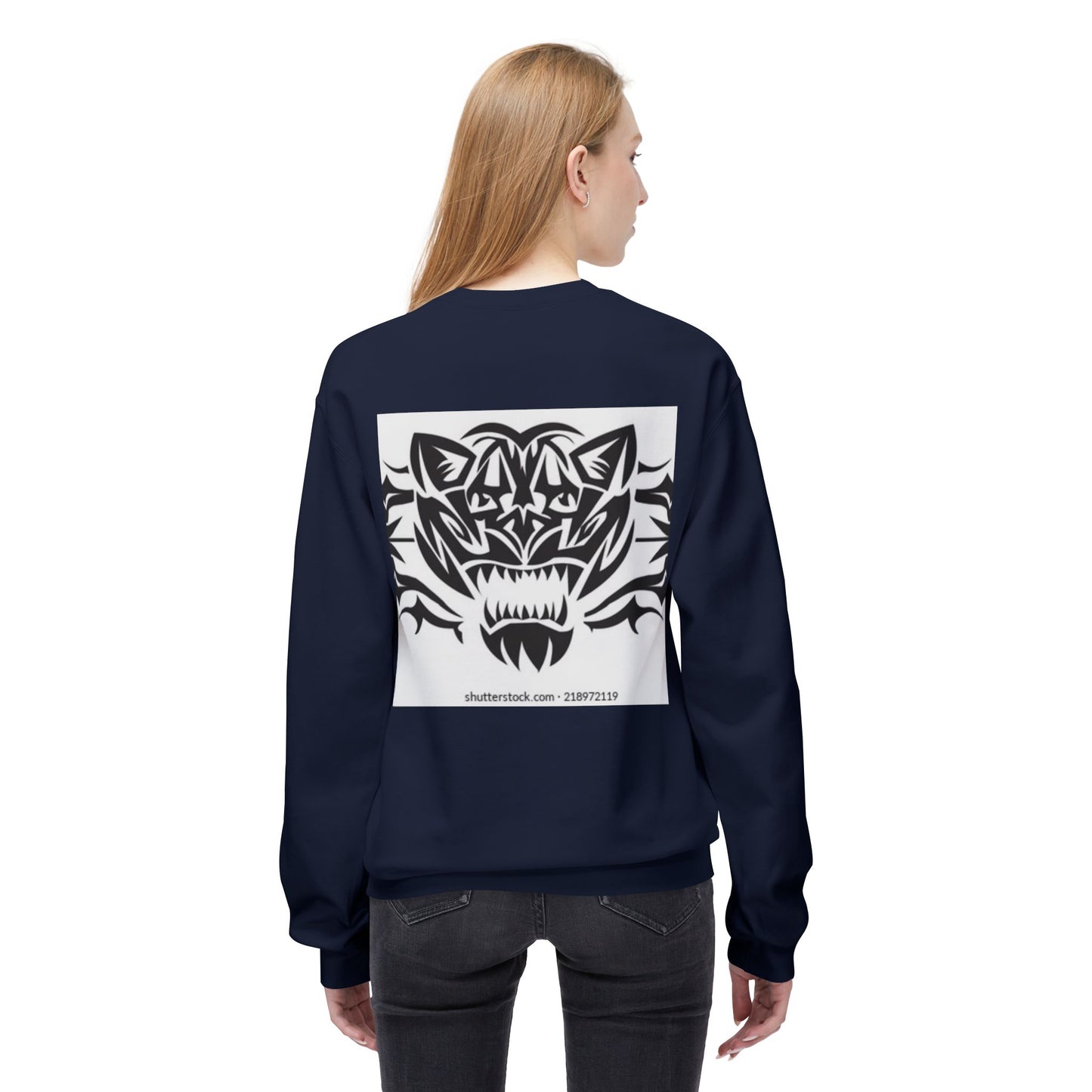 Fierce Tiger Graphic Sweatshirt for Nature Lovers