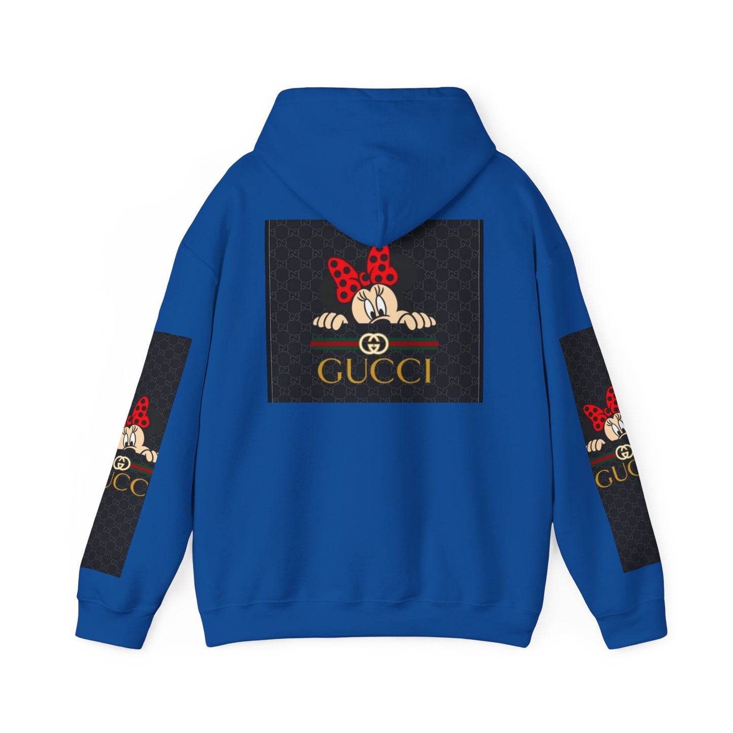 Gucci-Inspired Minnie Mouse Hooded Sweatshirt for Disney Fans