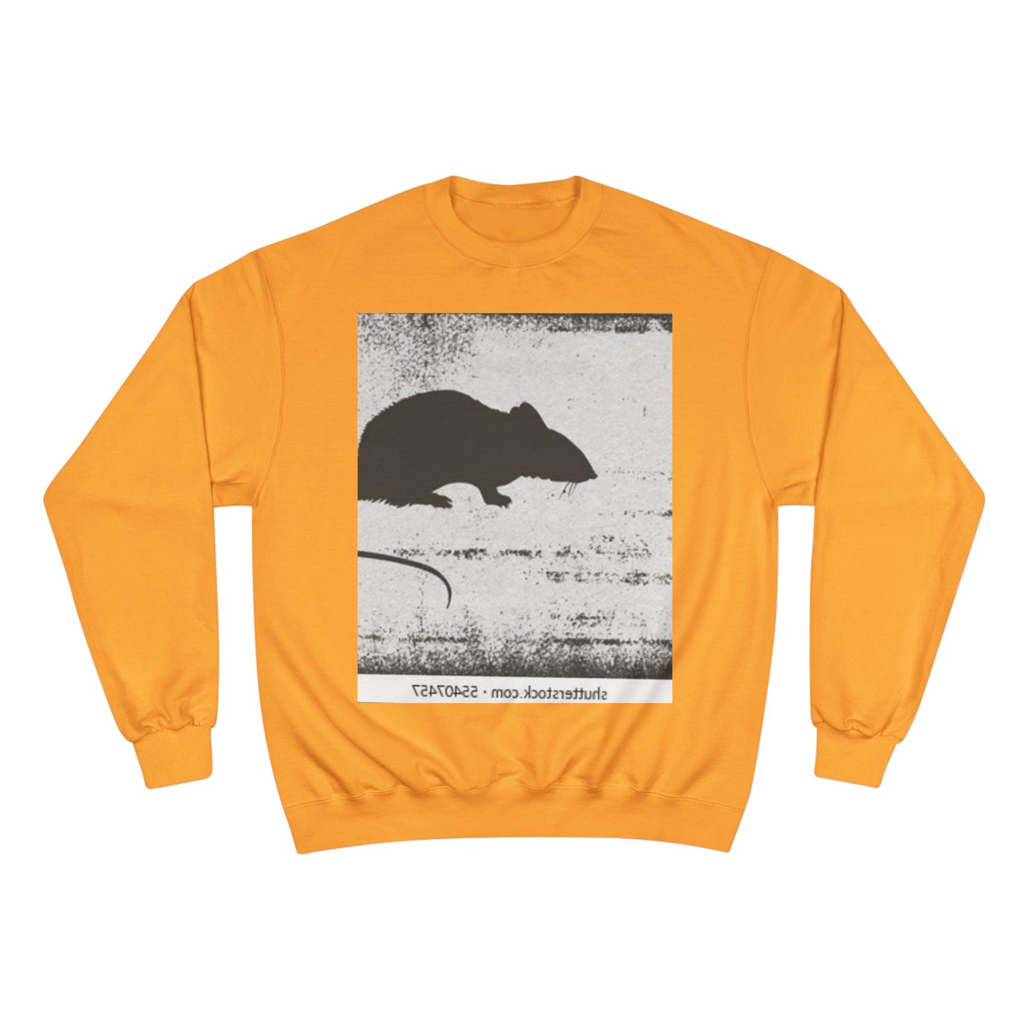 Vintage Style Rat Champion Sweatshirt - Cozy Layer for Animal Lovers