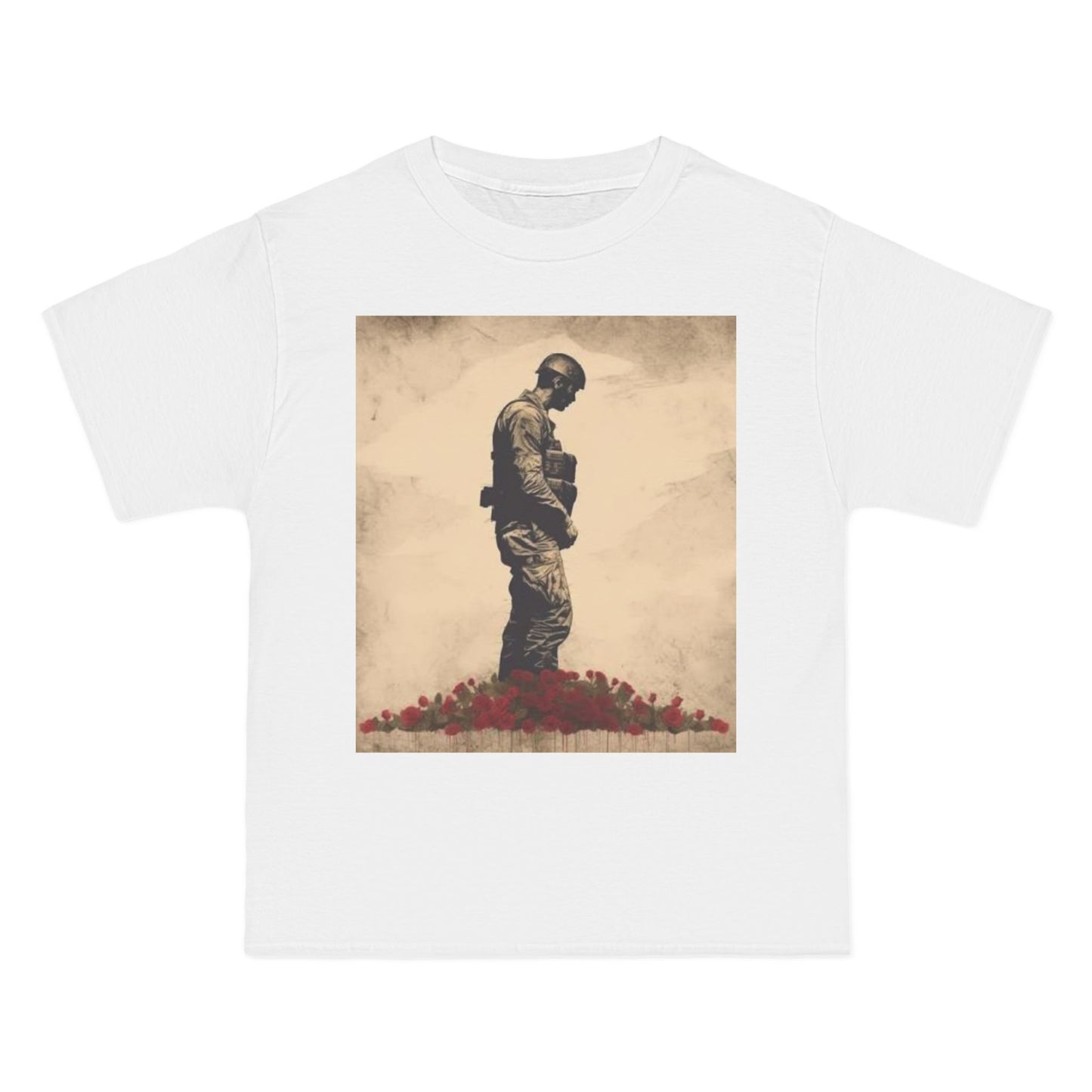 Patriotic Soldier Graphic Tee - Remembrance & Honor