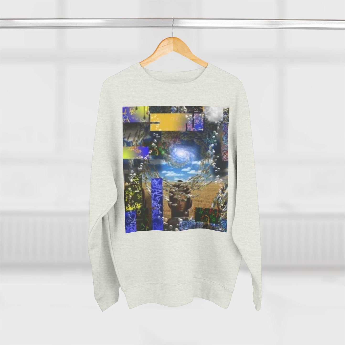 Cosmic Adventure Unisex Crewneck Sweatshirt - Unique Art Print