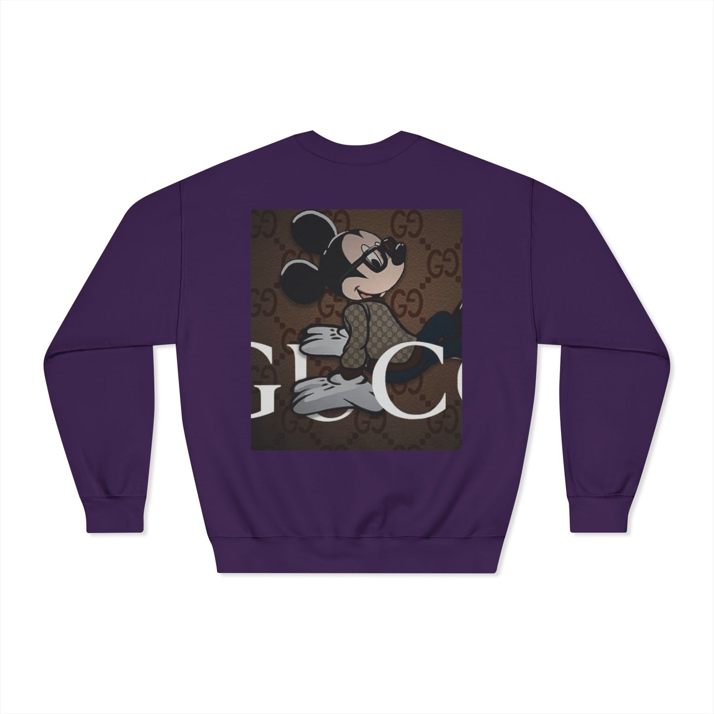 Trendy Mickey Mouse Graphic Crewneck Sweatshirt - Unisex Casual Wear