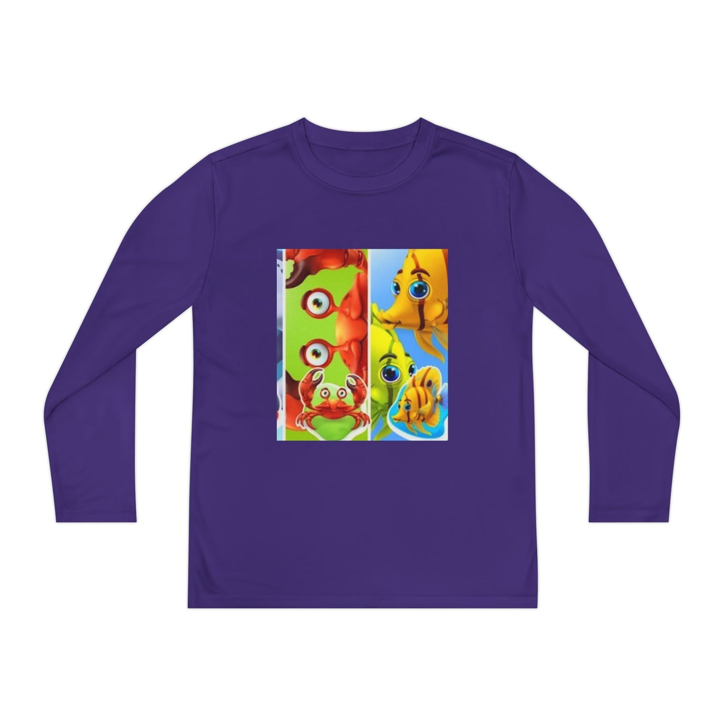 Vibrant Youth Long Sleeve Tee - Fun Animal Designs for Playful Kids
