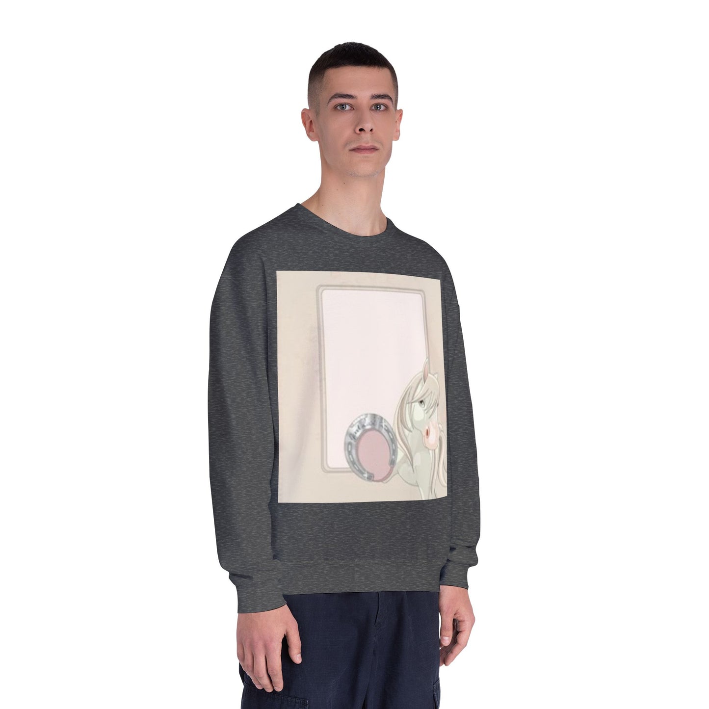 Cute Unicorn Blank Space Unisex Crewneck Sweatshirt