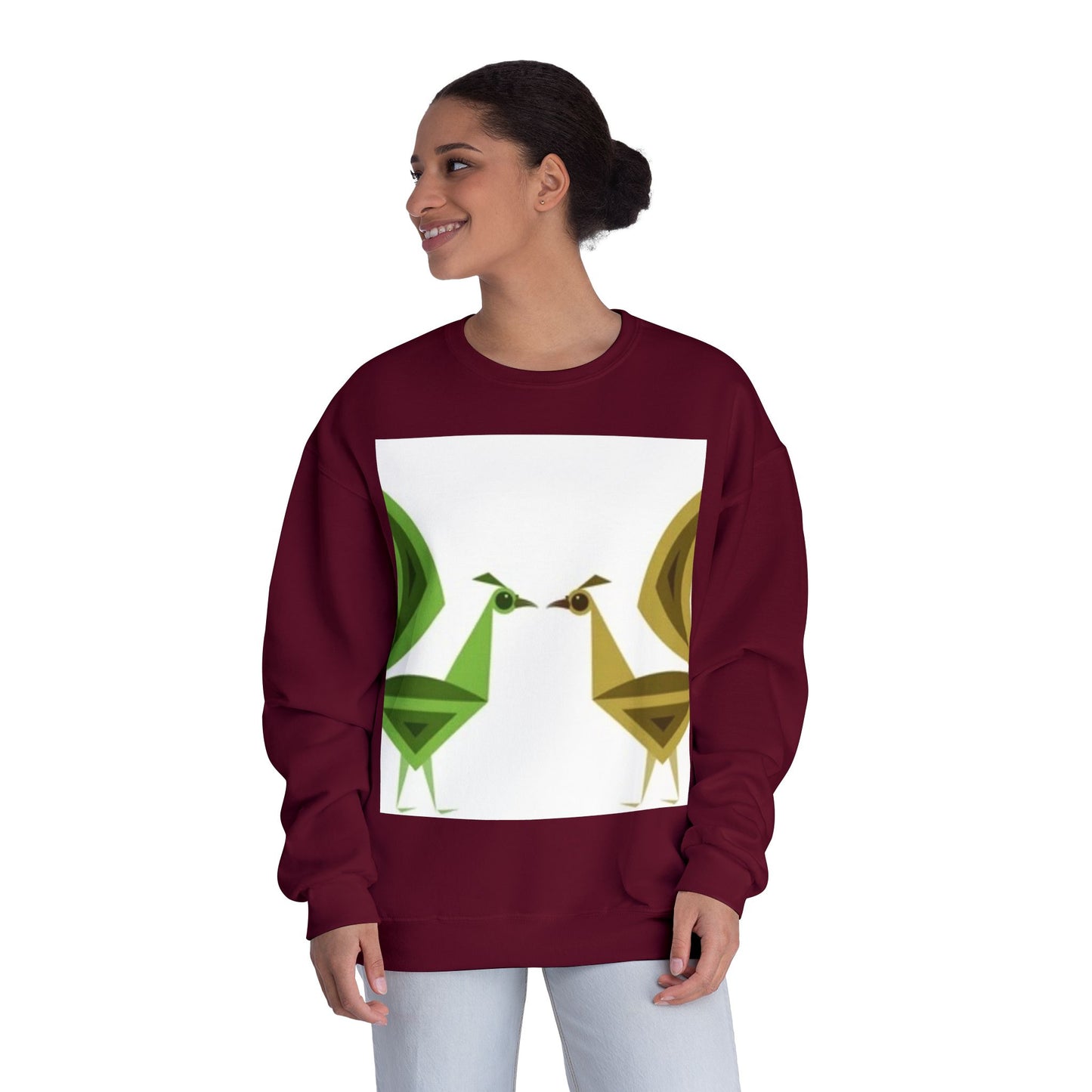 Colorful Wildlife Crewneck Sweatshirt - Unisex Casual Wear