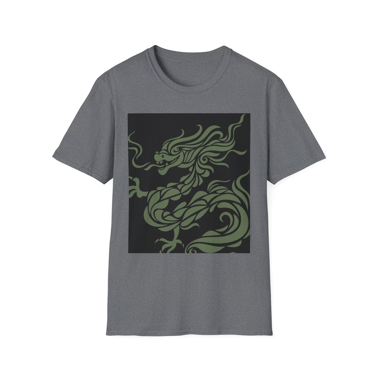 Mythical Chinese Dragon Unisex Softstyle T-Shirt