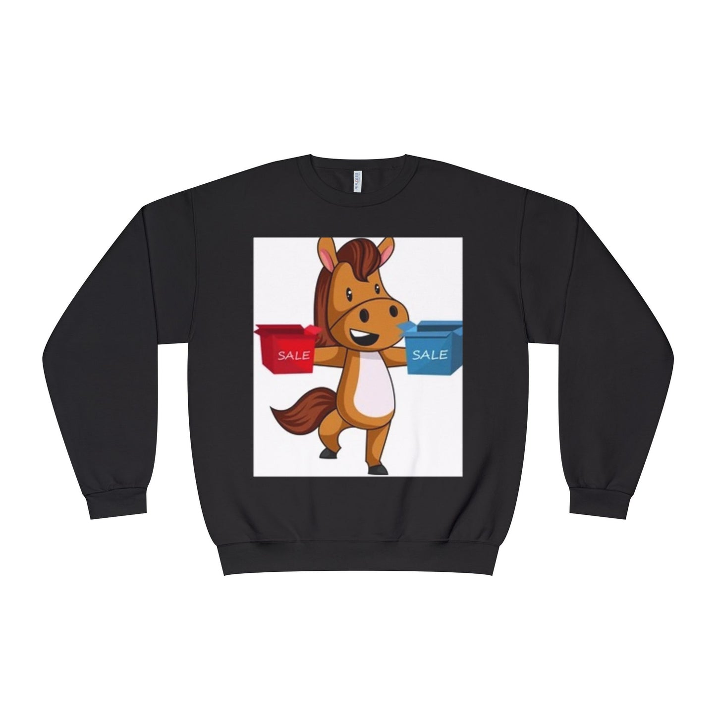 Funny Horse Sale Crewneck Sweatshirt | Unisex NuBlend®