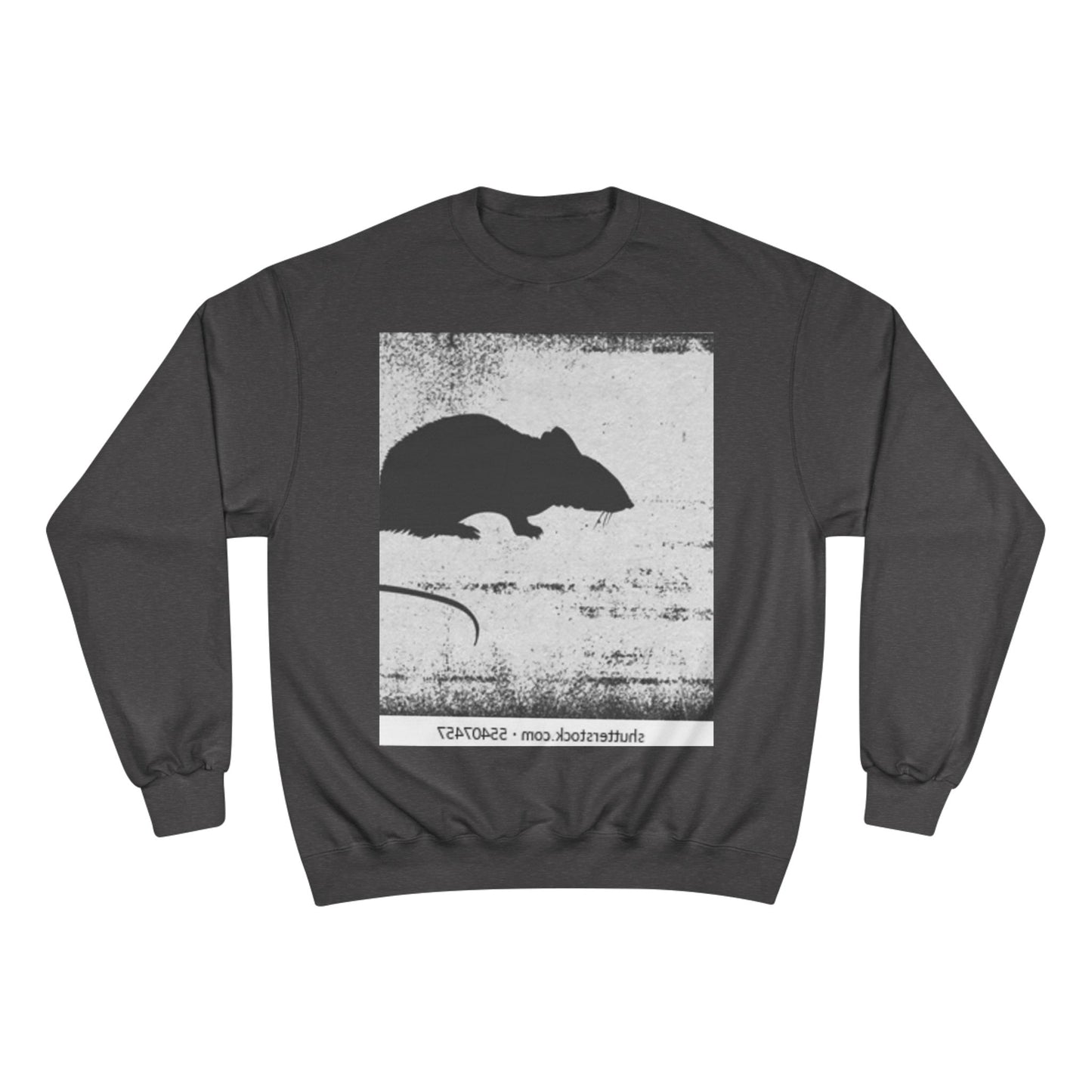 Vintage Style Rat Champion Sweatshirt - Cozy Layer for Animal Lovers