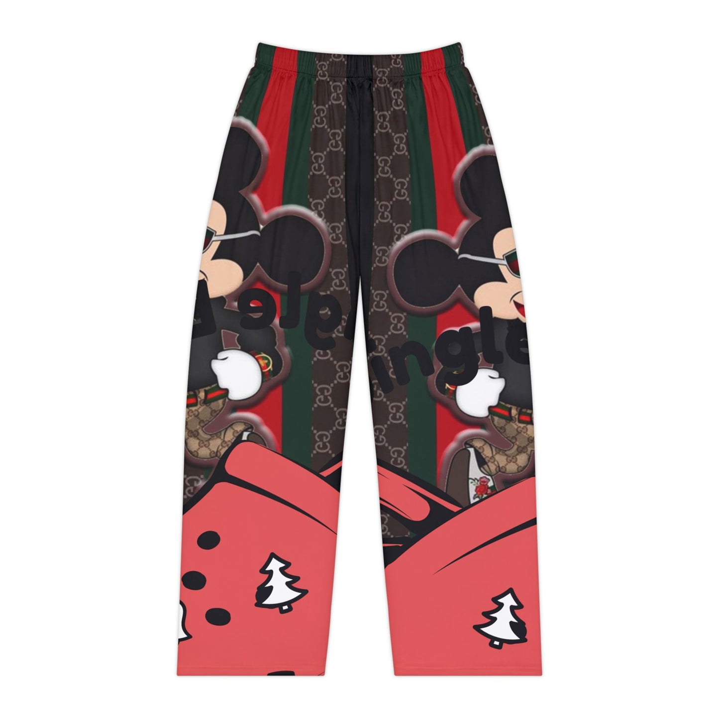 Trendy Women's Pajama Pants with Mickey Mouse Design - Cozy & Stylish loungewear