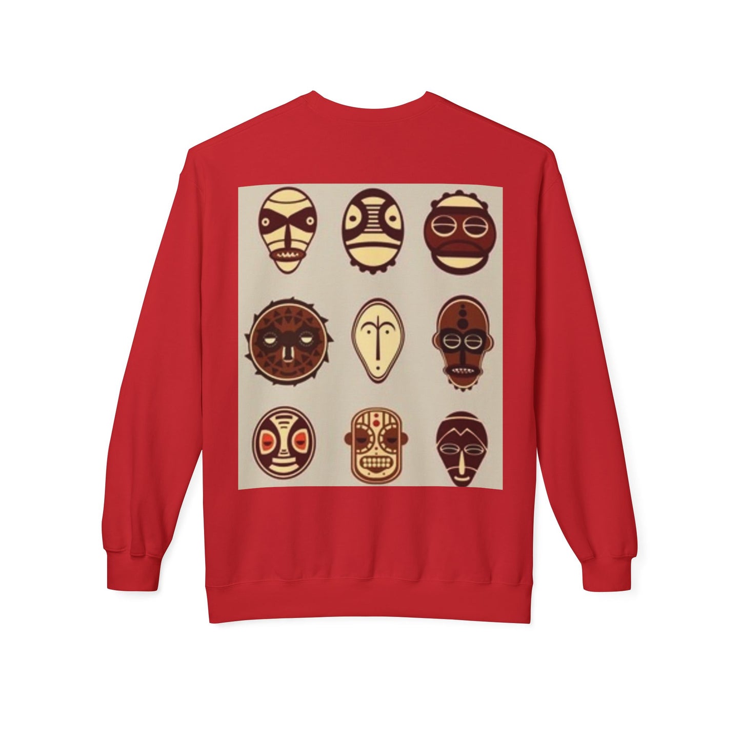 Artistic Horse Illustration Fleece Crewneck Sweatshirt - Unisex