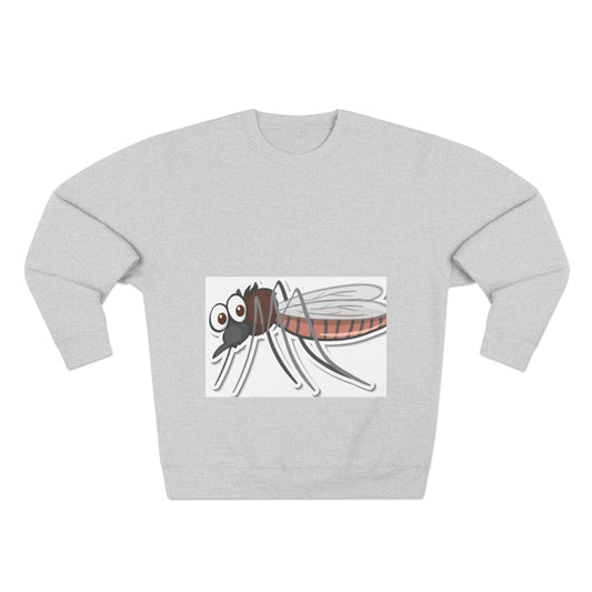 Funny Mosquito Graphic Unisex Crewneck Sweatshirt