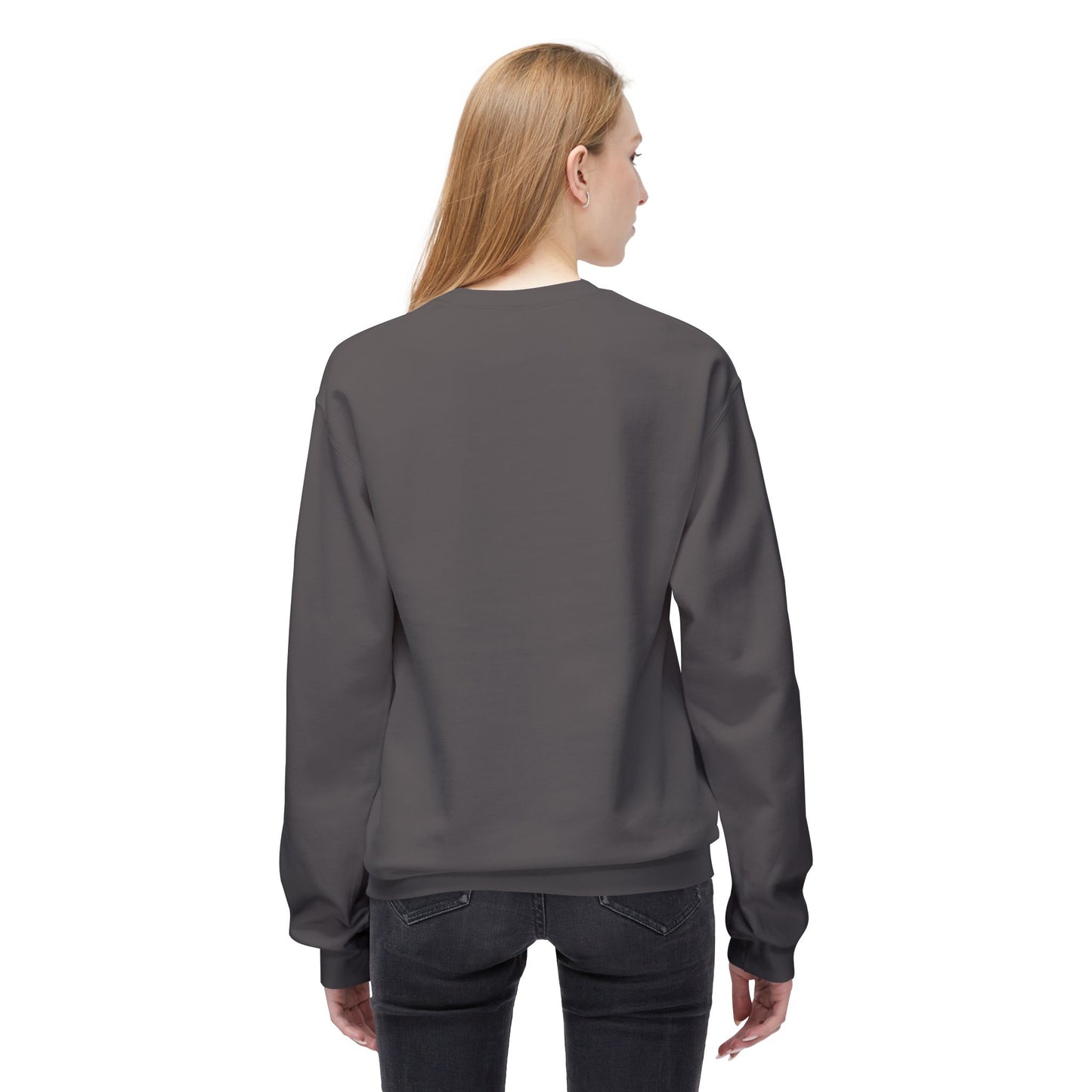 Military Silhouette Crewneck Sweatshirt - Unisex Midweight Fleece