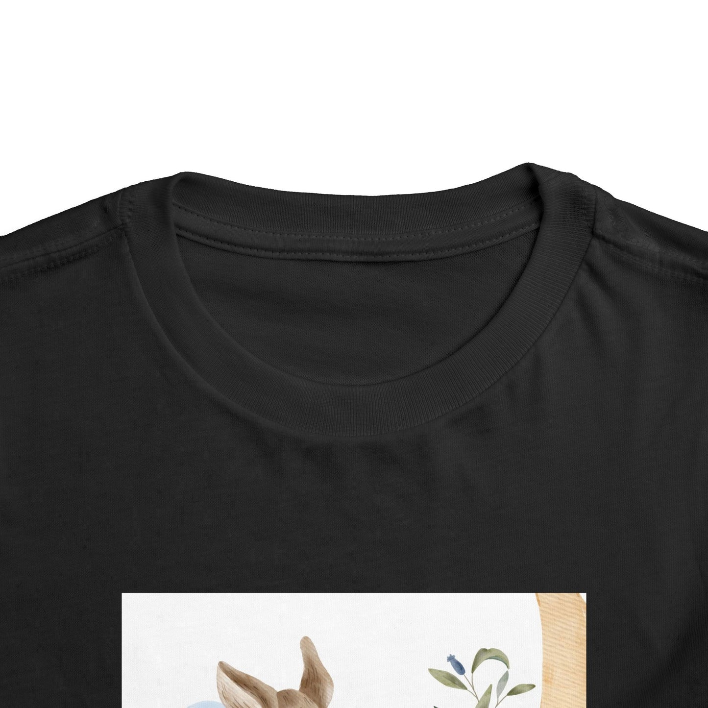 Whimsical Fawn Toddler Tee - Cute Short Sleeve Shirt for Kids