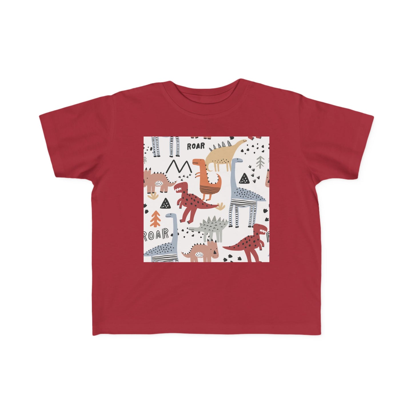Toddler Dinosaur Jersey Tee - Fun Roar Design for Little Explorers