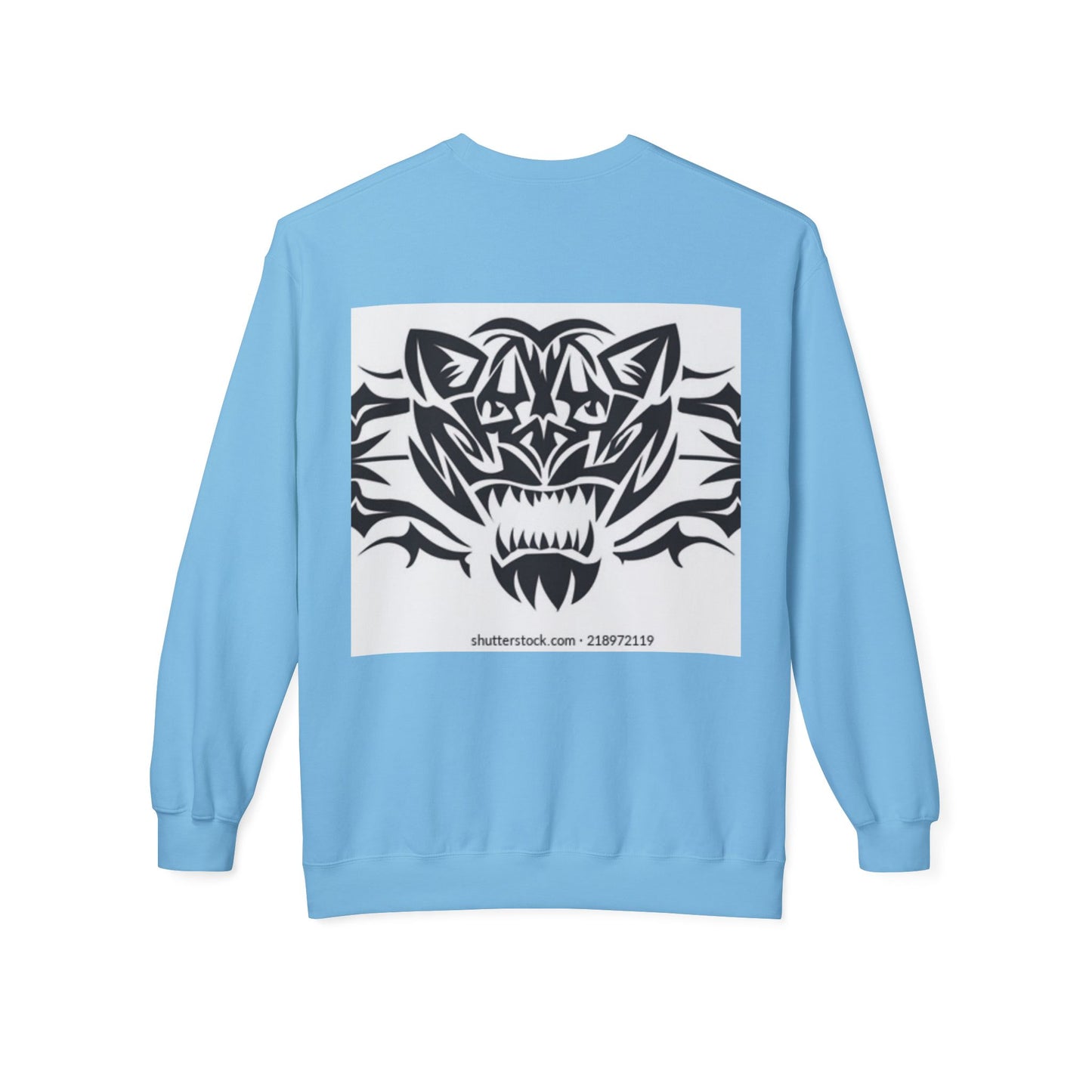 Fierce Tiger Graphic Sweatshirt for Nature Lovers