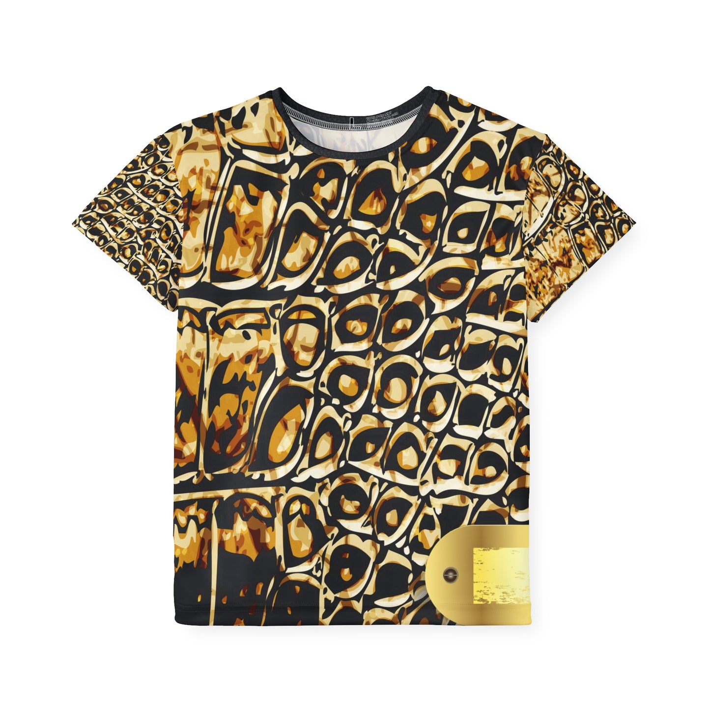 Trendy Kids Sports Jersey - Unique Crocodile Pattern