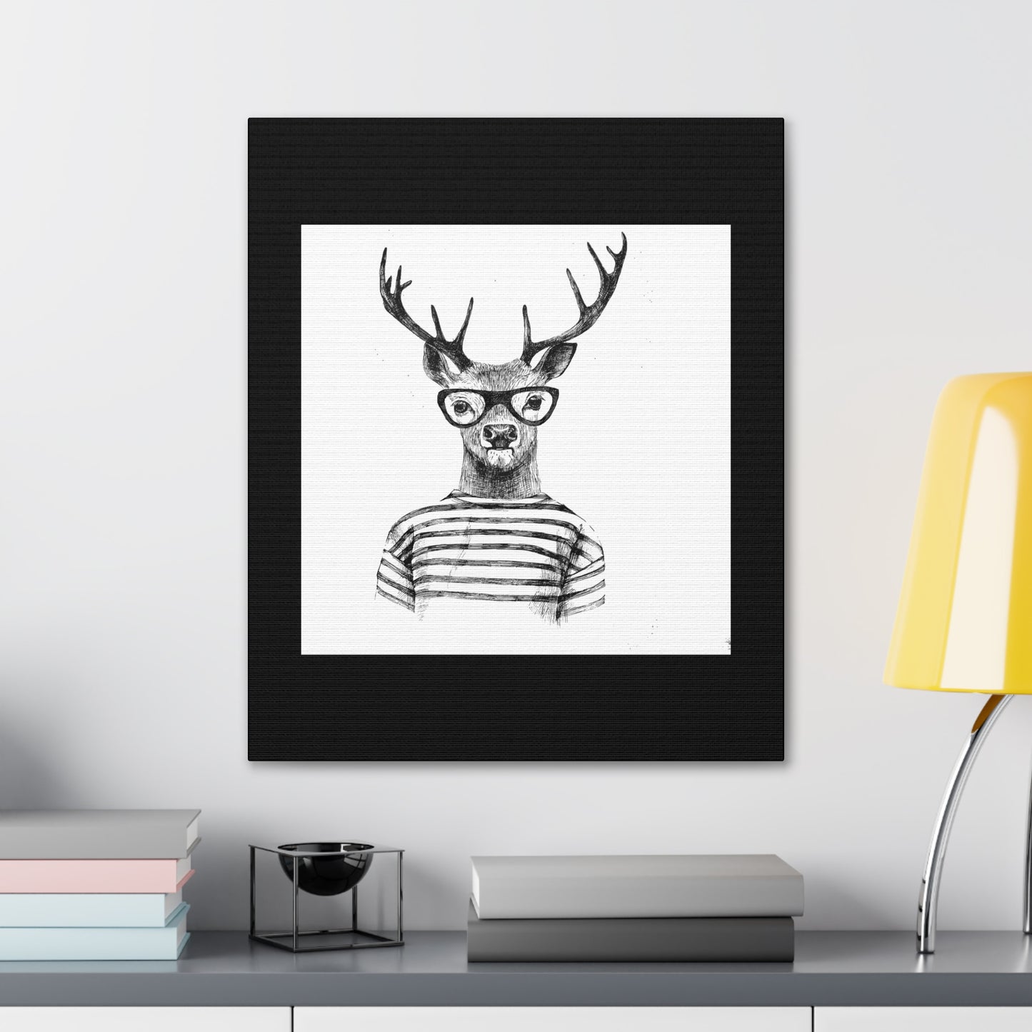 Whimsical Deer Canvas Gallery Wraps - Unique Home Decor for Animal Lovers