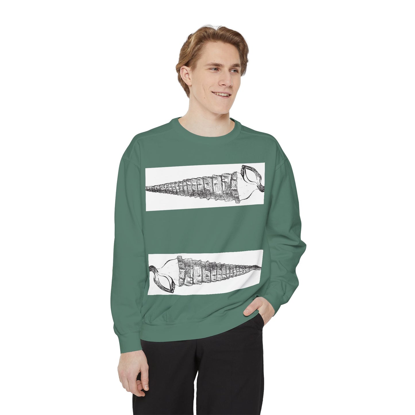 Seashell Graphic Unisex Sweatshirt - Coastal Vibes Apparel