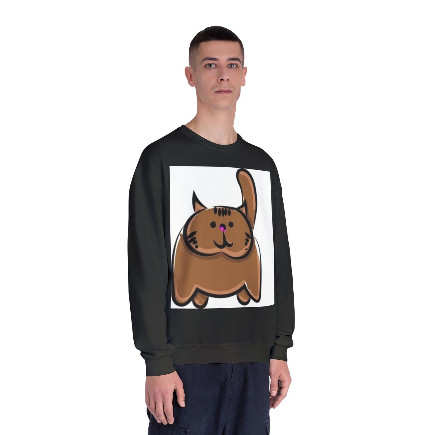Cute Cartoon Cat Unisex Sweatshirt
