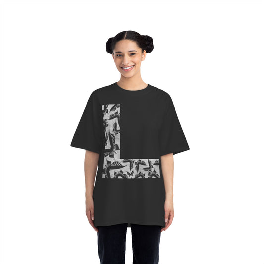 Stylish Butterfly L Graphic Tee - Casual Summer Wear