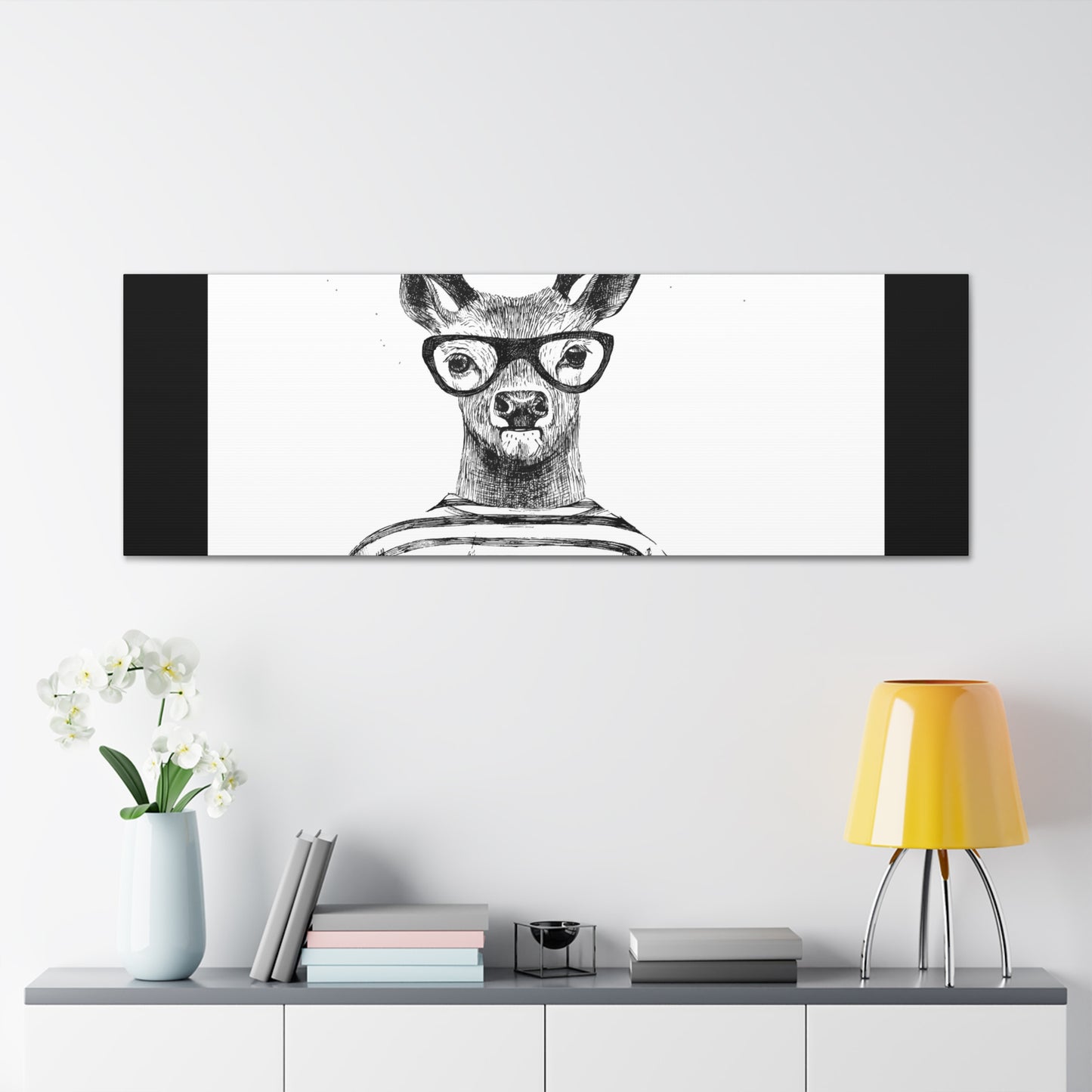 Whimsical Deer Canvas Gallery Wraps - Unique Home Decor for Animal Lovers