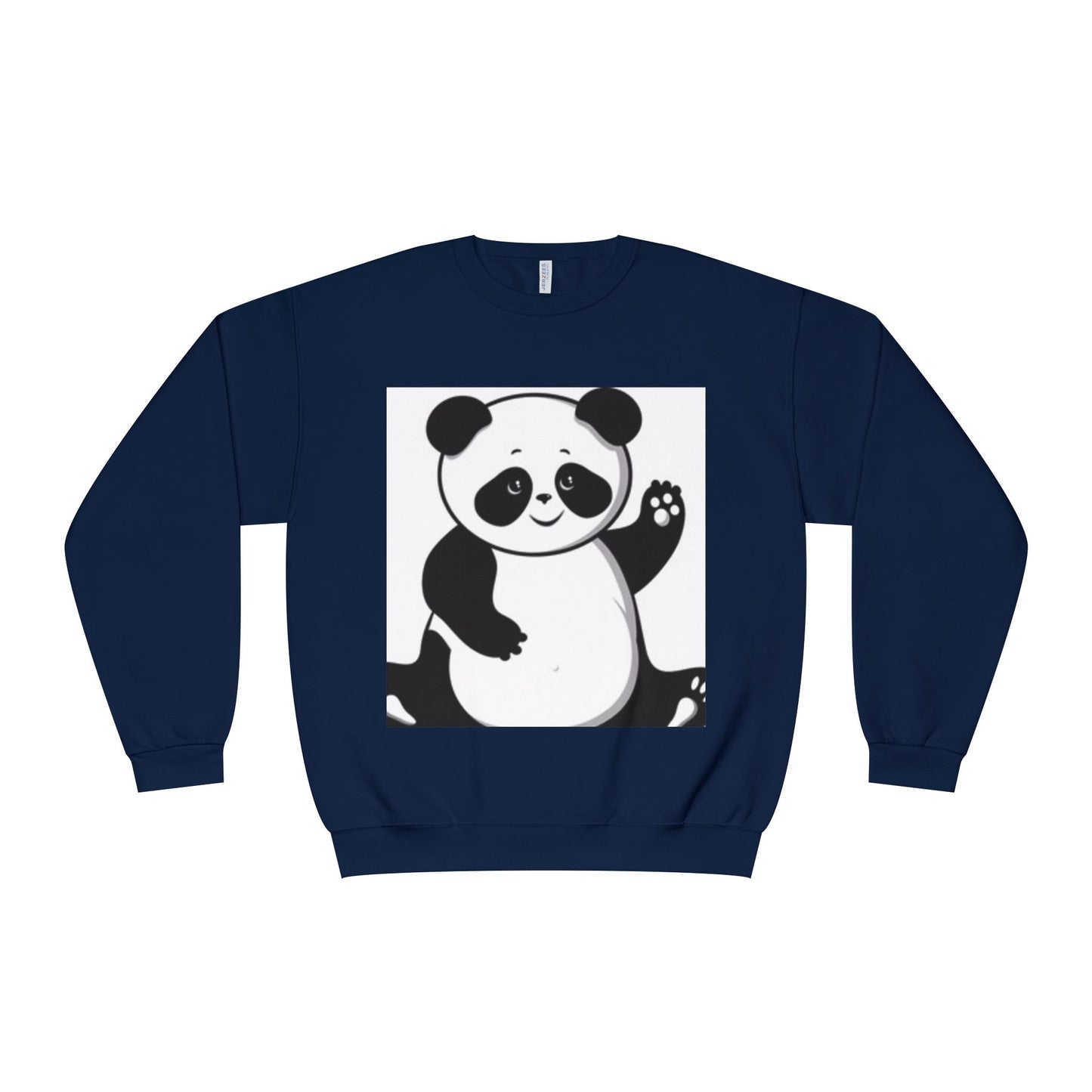 Cute Panda Unisex Crewneck Sweatshirt - Cozy Casual Wear for Animal Lovers