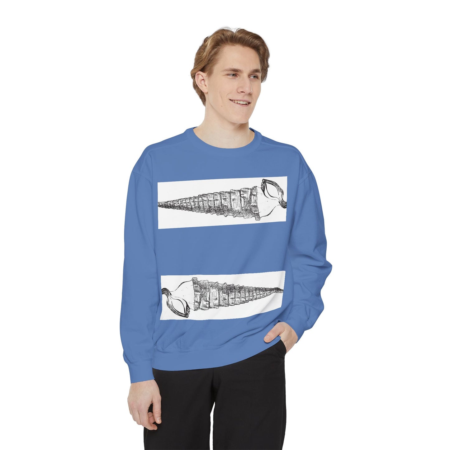 Seashell Graphic Unisex Sweatshirt - Coastal Vibes Apparel