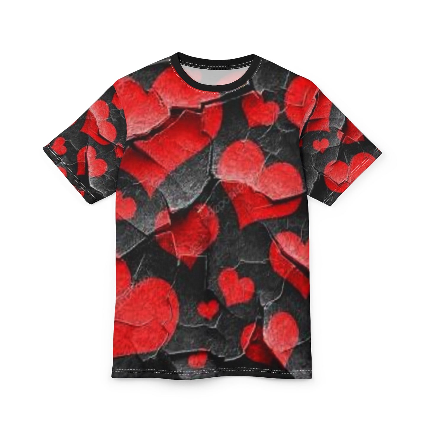 Valentine's Day Heart Pattern Unisex Tee