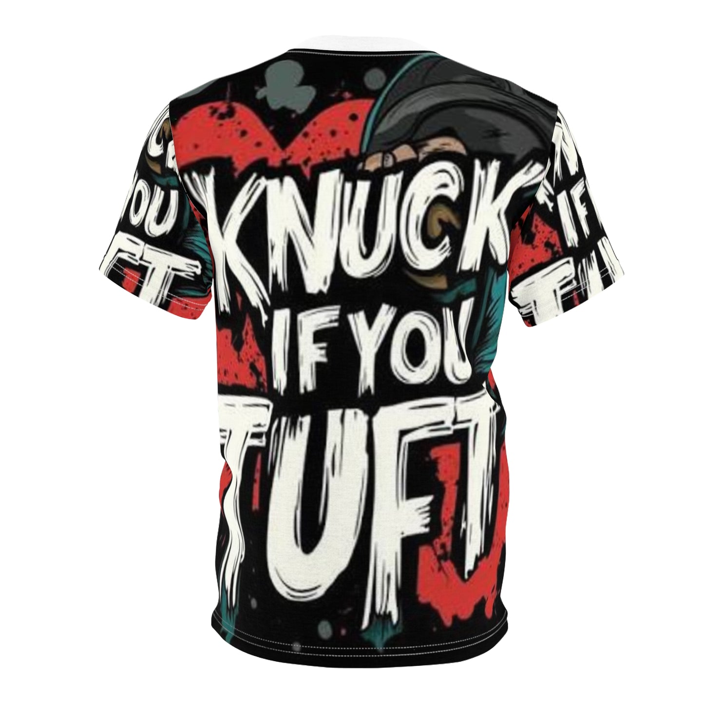 Bold Graphic Unisex Tee - "Knuck If You Tuft"