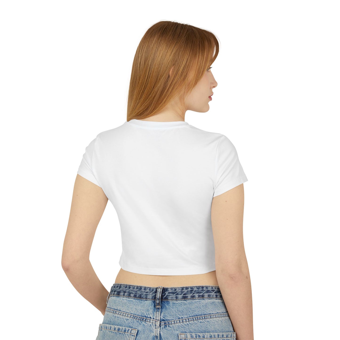 Winter Wonderland Women's Baby Tee - Cozy Holiday Vibes