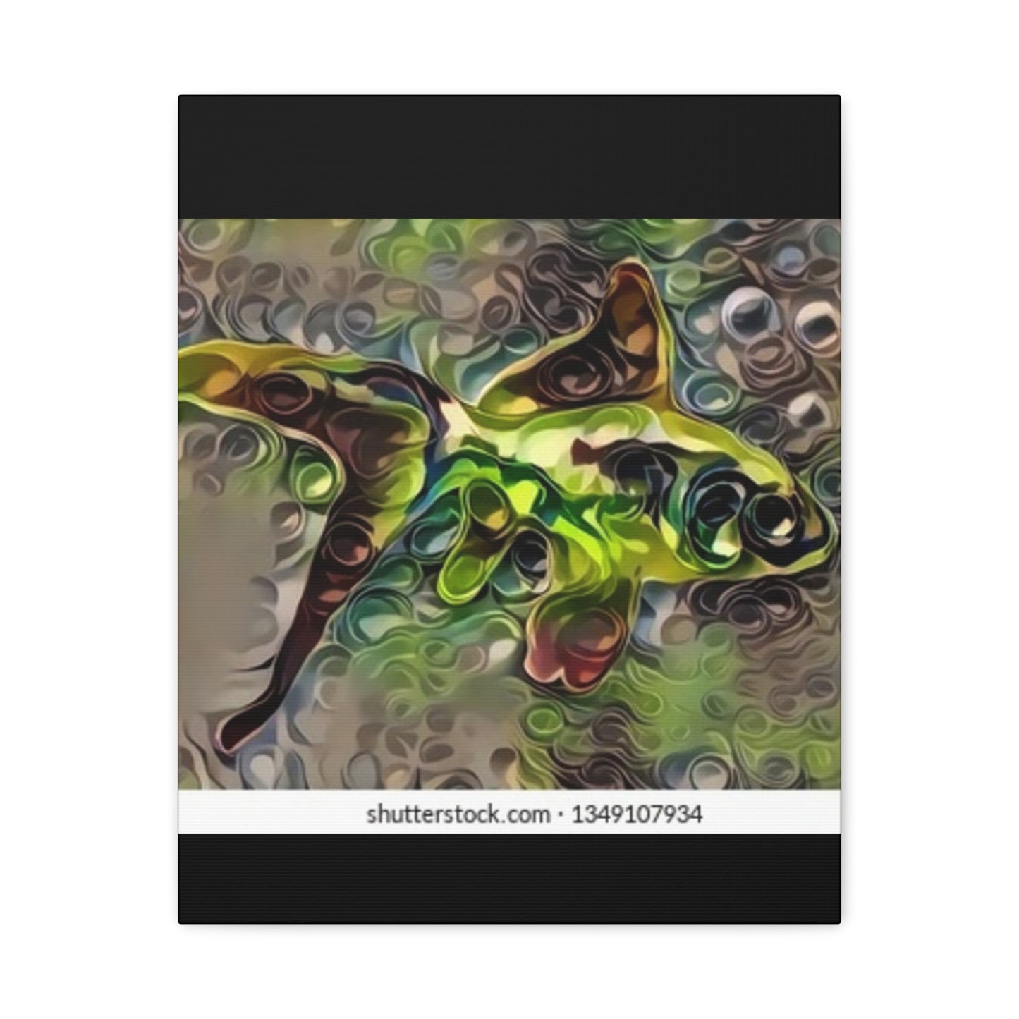 Abstract Nature Canvas Art - Stretched Matte Wall Decor