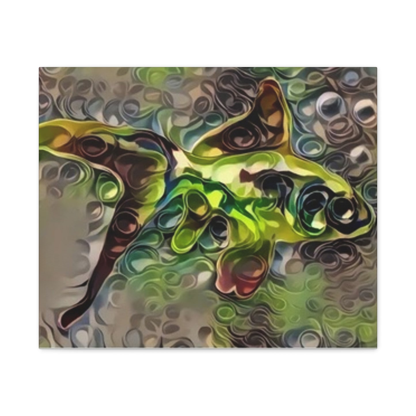 Abstract Nature Canvas Art - Stretched Matte Wall Decor