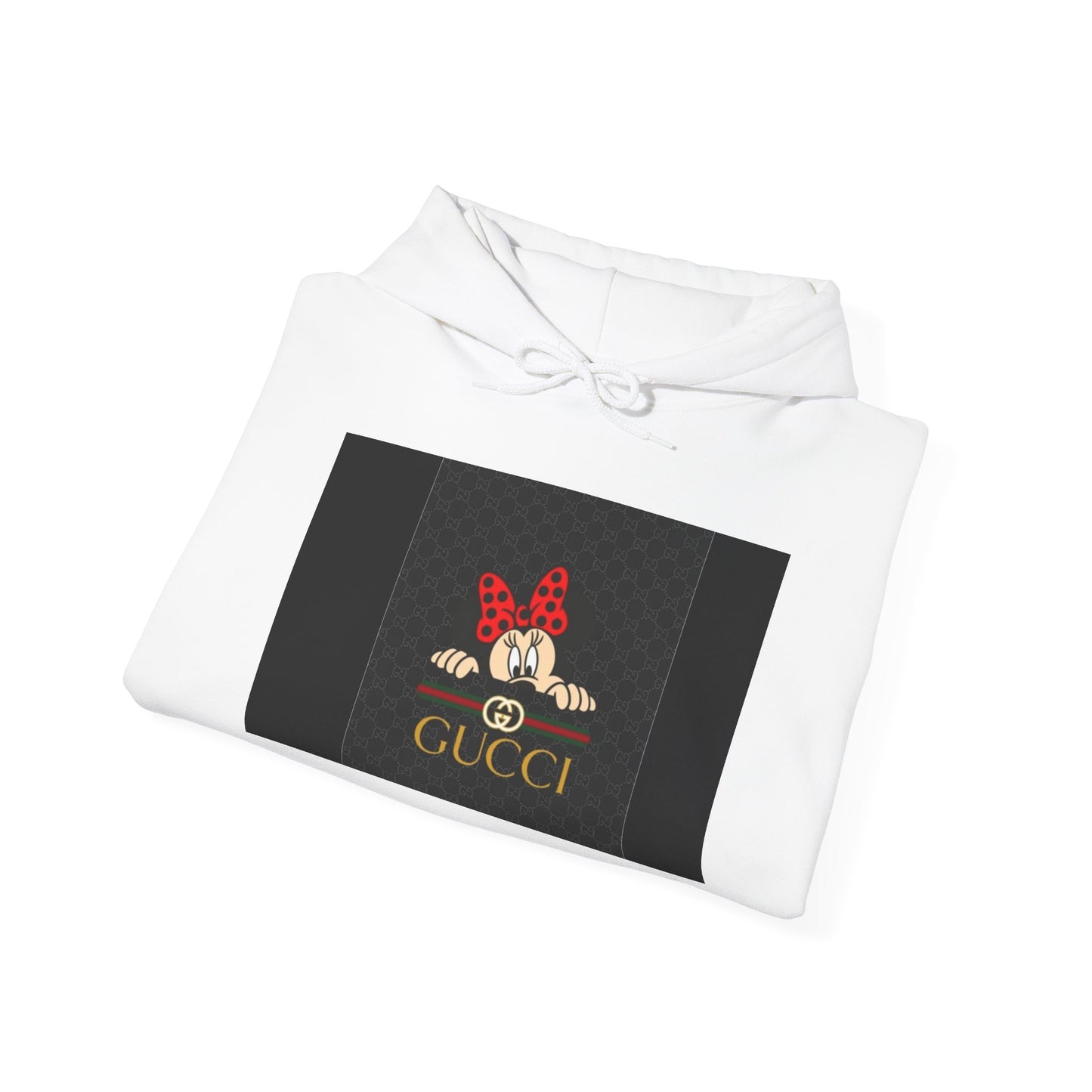 Gucci-Inspired Minnie Mouse Hooded Sweatshirt for Disney Fans