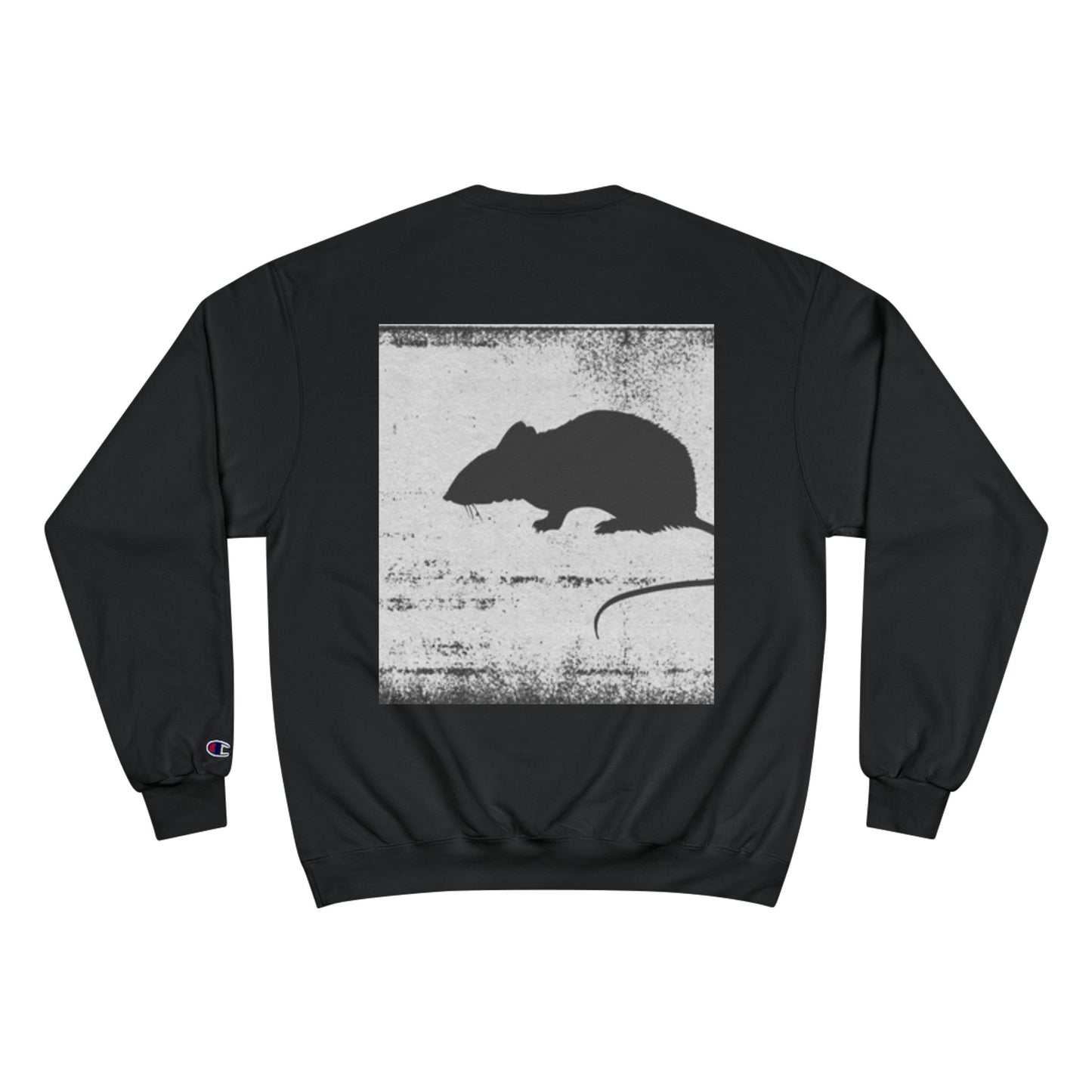 Vintage Style Rat Champion Sweatshirt - Cozy Layer for Animal Lovers
