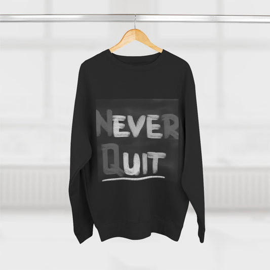 Artistic Black & White Floral Unisex Crewneck Sweatshirt