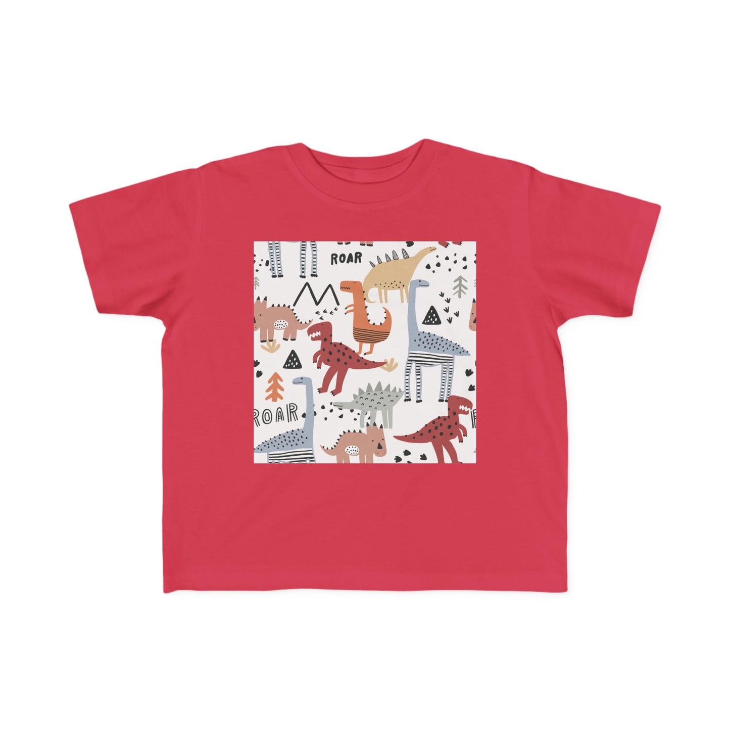 Toddler Dinosaur Jersey Tee - Fun Roar Design for Little Explorers