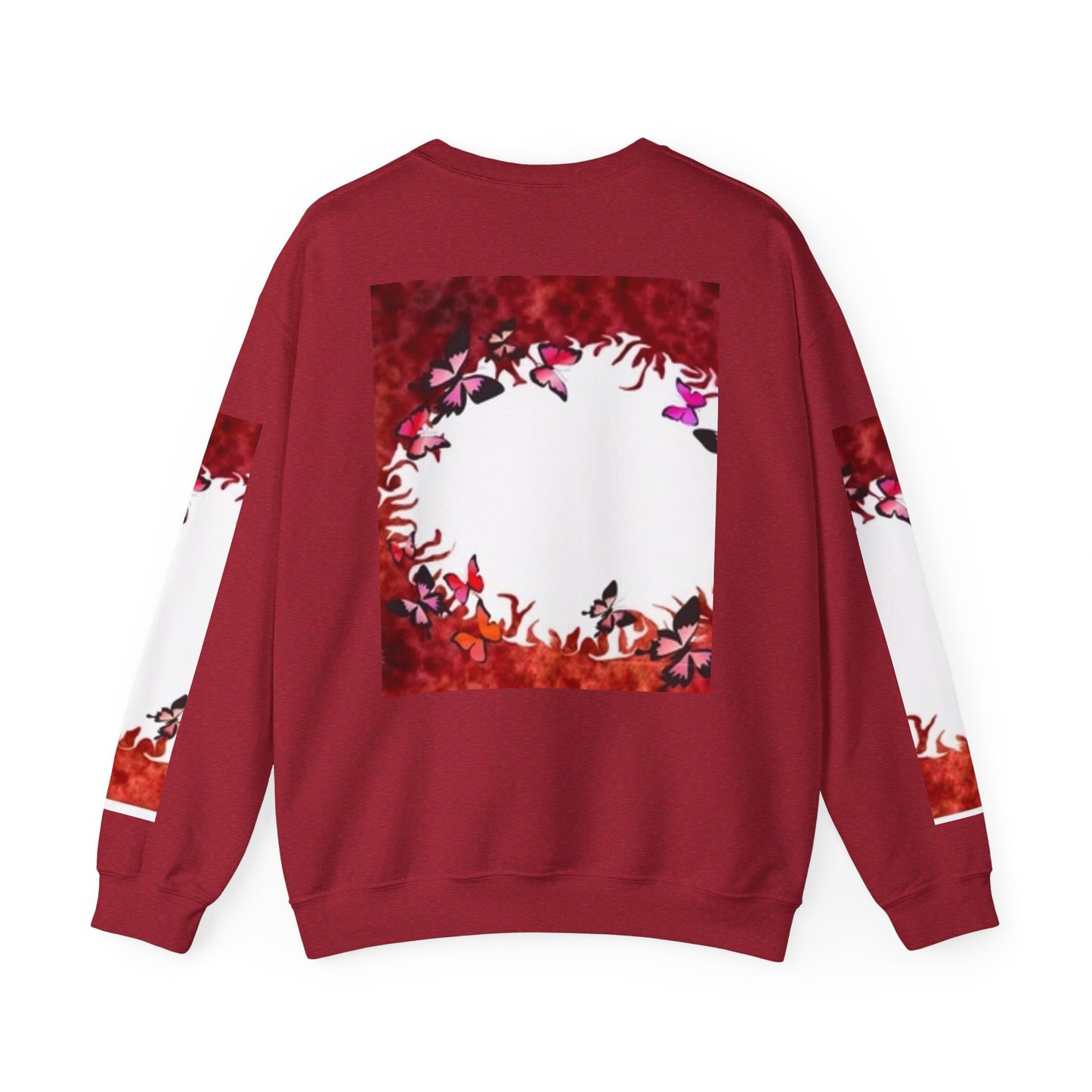 Floral Nature Crewneck Sweatshirt - Cozy Unisex Pullover for Nature Lovers