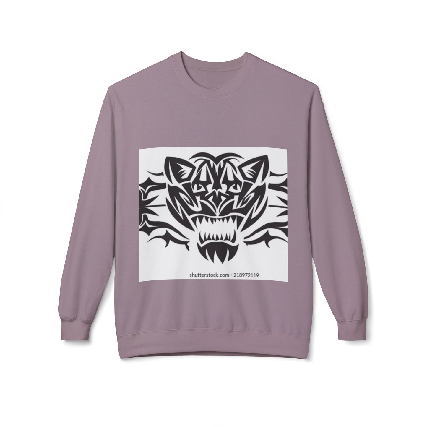 Fierce Tiger Graphic Sweatshirt for Nature Lovers