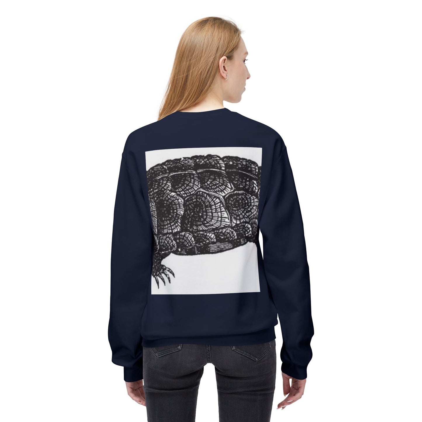 Cozy Turtle Graphic Sweatshirt - Unique Wildlife Apparel