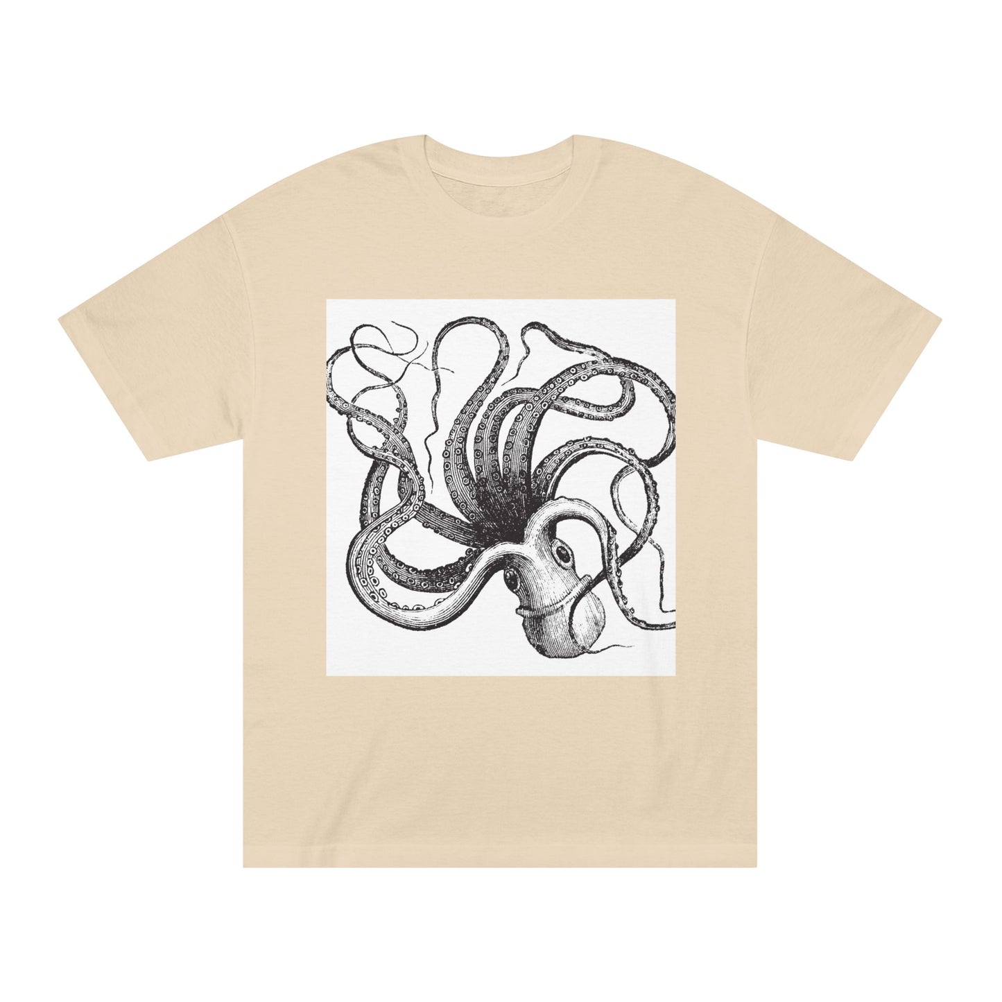 Octopus Graphic Unisex Classic Tee - Nautical Vibe Perfect for Ocean Lovers