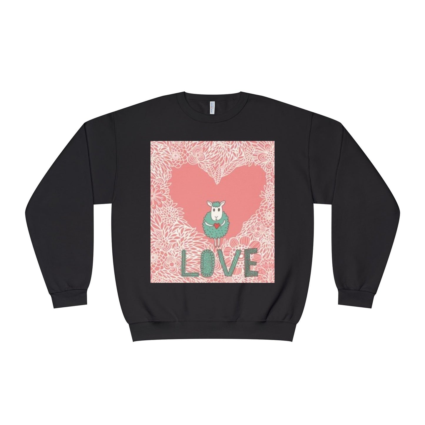 Love-Themed Unisex NuBlend® Crewneck Sweatshirt