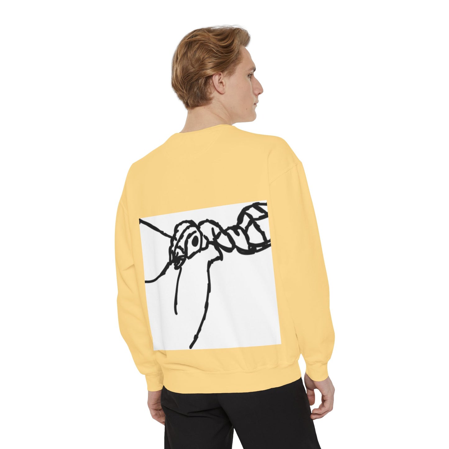 Ant-Inspired Unisex Garment-Dyed Sweatshirt - Unique Nature Lover Gift