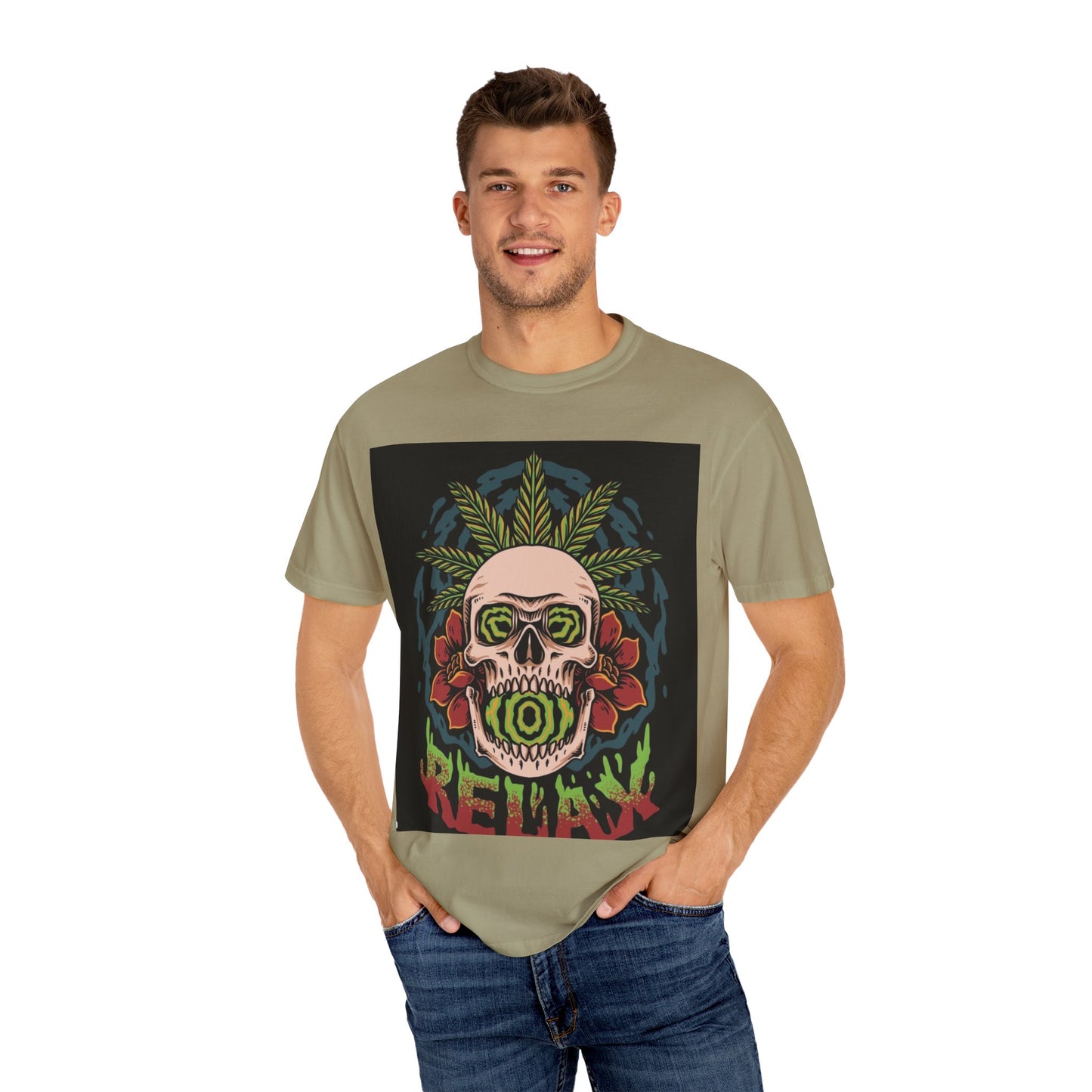 Vibrant Skull Graphic Unisex T-Shirt - Retro Chill Style