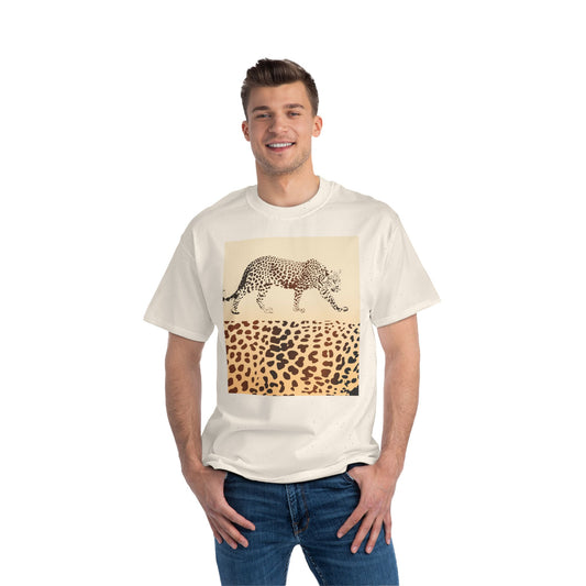Wild Leopard Print Short-Sleeve T-Shirt for Animal Lovers