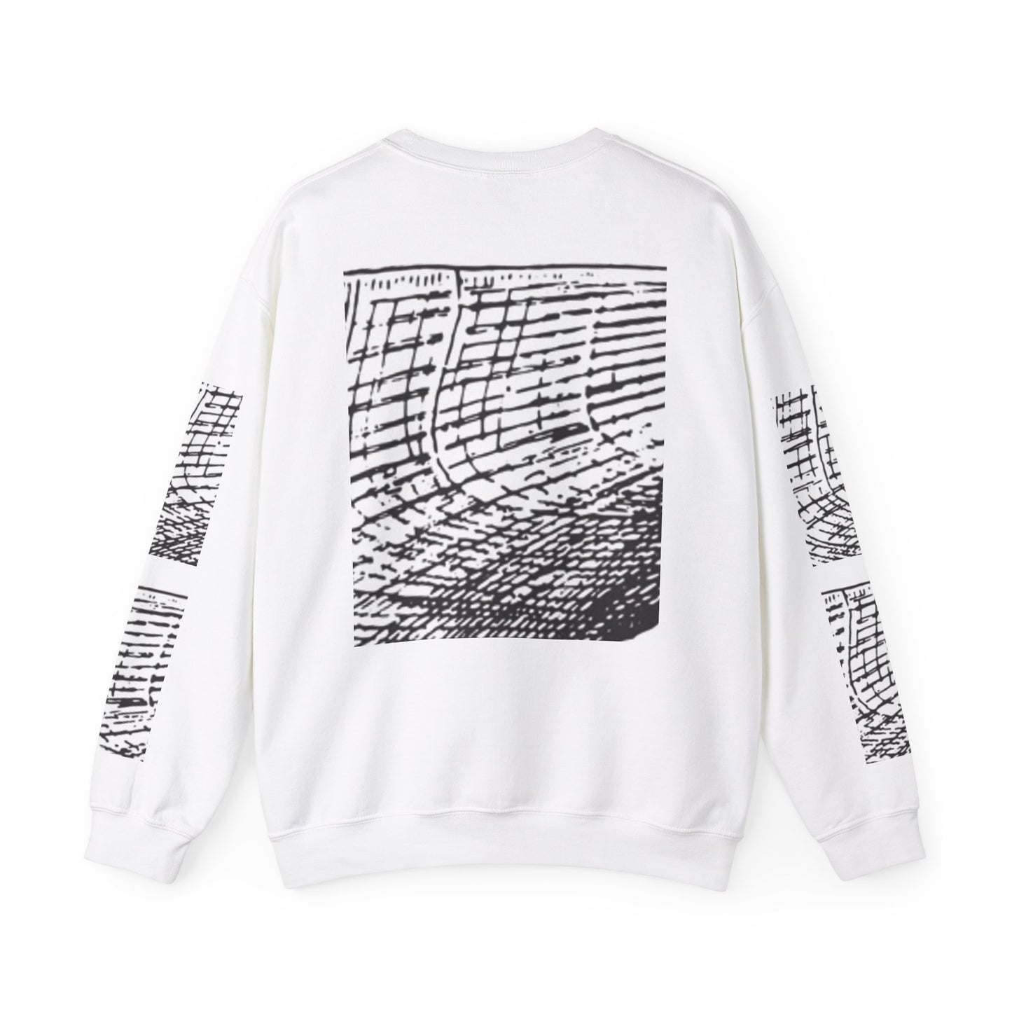 Artistic Unisex Crewneck Sweatshirt - Abstract Design for Cozy Vibes