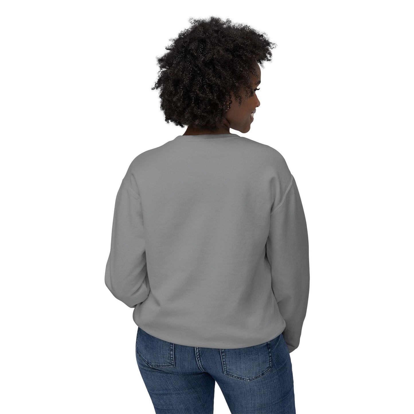 Zebra Print Unisex Lightweight Crewneck Sweatshirt - Chic & Stylish Casual Wear