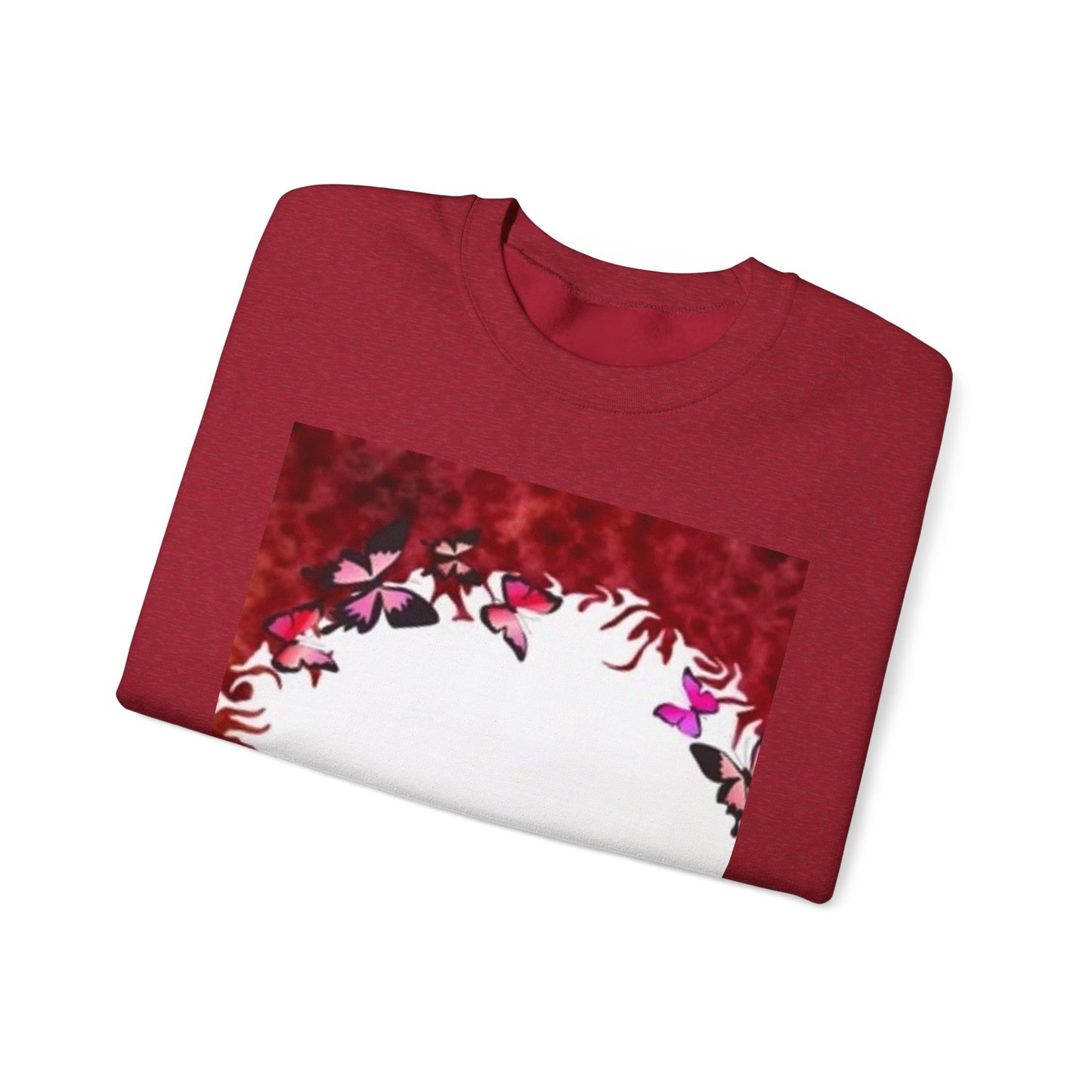 Floral Nature Crewneck Sweatshirt - Cozy Unisex Pullover for Nature Lovers